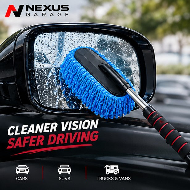 Car Mirror Cleaning Brush